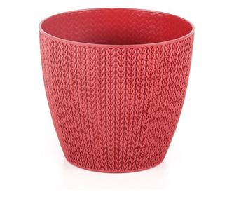 Serinova Sumela Ghiveci flori 17,3xh15,6cm 2,5l, rosu