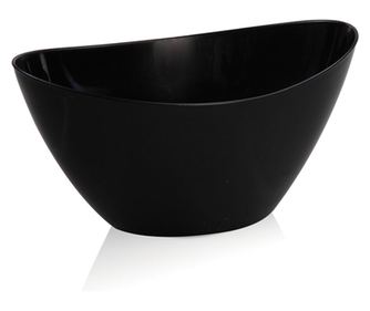 Serinova Kayik Ghiveci flori 36x13xh15,5cm 3,25l, negru
