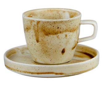 Culinaro sahara set ceasca cu farfurioara pentru ceai 220ml