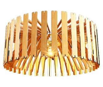 Lustra Pendul elegant , modern  din lemn Round line 60 cm