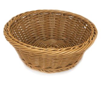 Raki cos rotund pentru baghete, paine 23x8 cm, maro