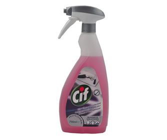 Detergent Lichid CIF Profesional Dezinfectant 2 in 1, 750 ml, cu pulverizator