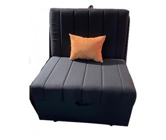 Fotoliu Pek minuetto extensibil smart living, negru, Studio Casa  90x100 cm