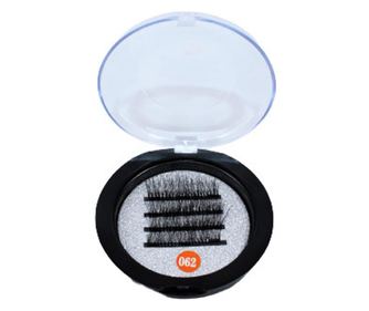 Magnetne umetne trepalnice, Makeup, 3D, Večkratna uporaba, 062