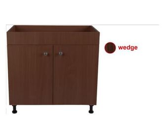 Masca Chiuveta Wenge,cu 2 usi, 80x50x80 cm,Pal 18mm