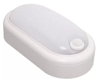 LED stenska svetilka s 360° senzorjem gibanja, 8W, 650Lm, IP65