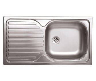 Kromevye EC301D Sudoper od nehrđajućeg čelika, 1 kada, 435 x 780 mm