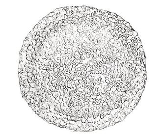 Luigi bormioli Gocce farfurie din sticla pentru tort, 32 cm