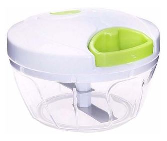 Feliator manual pentru legume si fructe, marunteste, usor de utilizat, rapid si practic, portabil, materiale de calitate,alb/ver