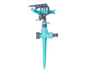 Pulzáló öntözőfej, karóval, műanyag, 113-380 m2, Richmann