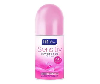 Antiperspirant roll on, pentru femei, inelia, revers, sensitive, 50ml