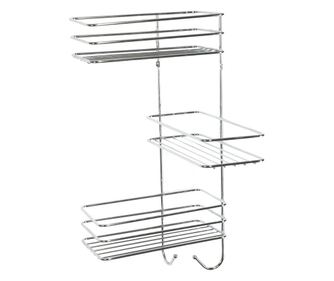 Μεταλλικό Ράφι Μπάνιου με 3 Όροφους AWD02080044