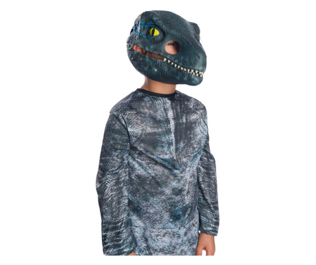 Gyermek Velociraptor kék maszk, Jurassic Park