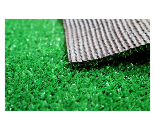 Covor iarba artificiala, tip gazon, verde, 100% polipropilena, 7 mm  100x800 cm