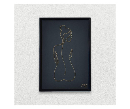 Tablou femeie nud  18x24 cm
