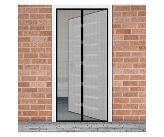 Öntapadós szúnyogháló ajtóra 100x210cm fekete
