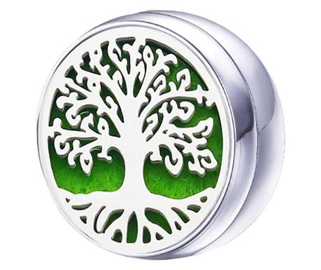 Neo™ MS254 12mm Aromaterápia Rever Pin Broch illóolajokkal, kiváló minőségű rozsdamentes acél, antiallergén, környezetbarát