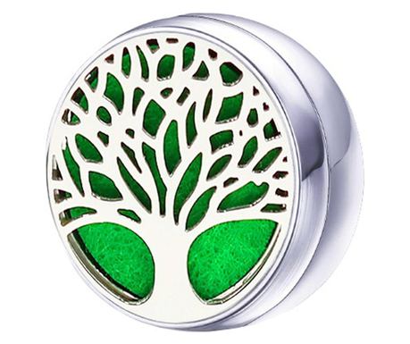Neo™ MS305 12mm Aromaterápia Rever Pin Broch illóolajokkal, kiváló minőségű rozsdamentes acél, antiallergiás, környezetbarát, kö