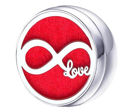 Neo™ MS415 12mm Aromaterápia Rever Pin Broch illóolajokkal, kiváló minőségű rozsdamentes acél, antiallergén, környezetbarát, kör