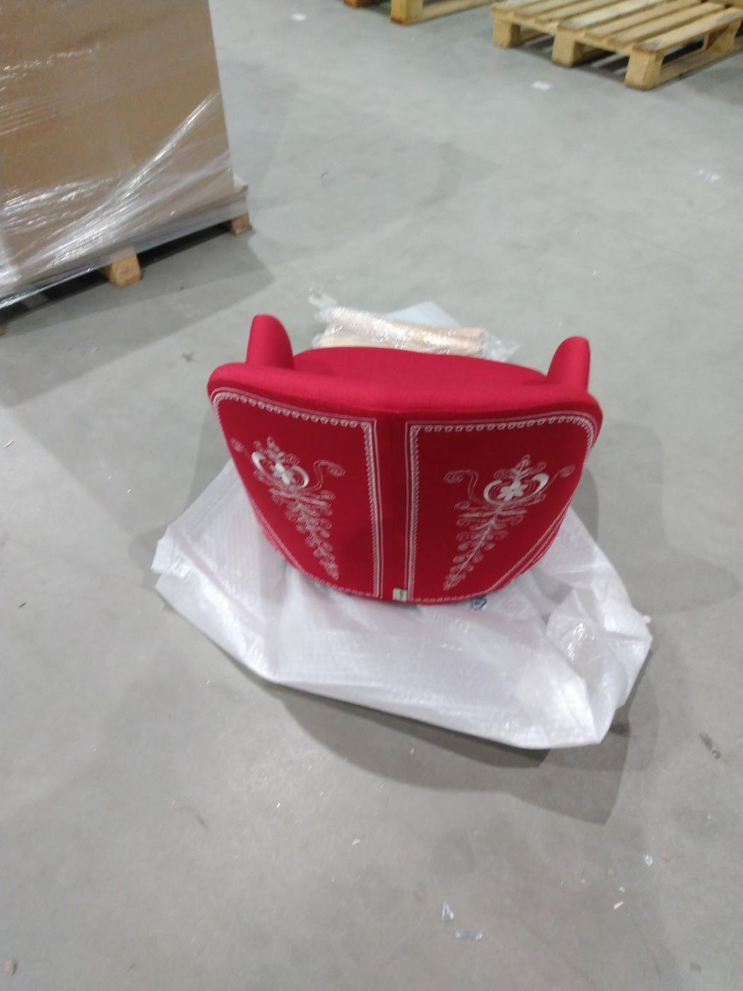 Stolica Teddy Red Classic - 5