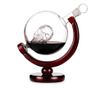 Set decantor skull power, design cu craniu, suport din lemn, materiale de calitate, 850 ml thumbnail 1