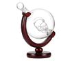 Set decantor skull power, design cu craniu, suport din lemn, materiale de calitate, 850 ml thumbnail 2