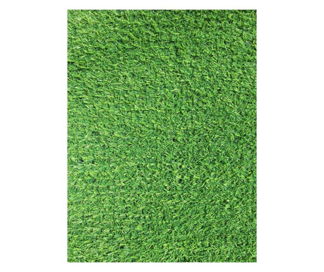 Covor iarba artificiala, tip gazon, verde, tropicana, 100% polipropilena, 10 mm