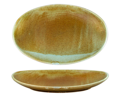 Culinaro river platou oval portelan 30x21cm