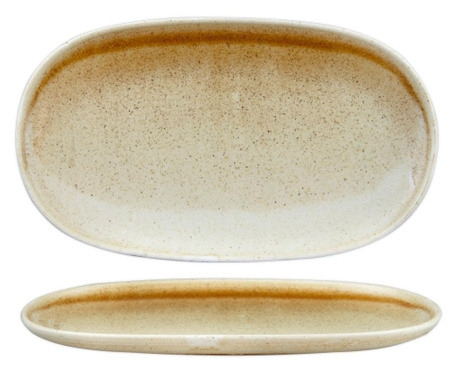 Culinaro sahara platou portelan oval 31x18cm