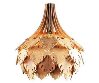 Lustra Pendul elegant din lemn Tropical Leaves