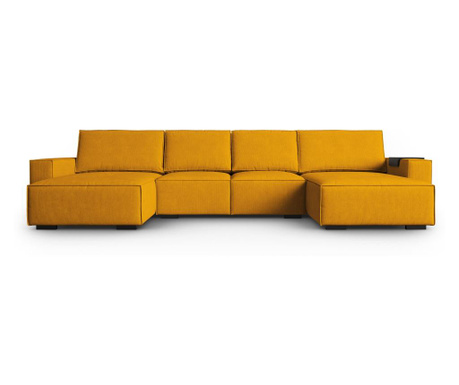 Kutna sofa na razvlačenje u obliku slova U Ballo
