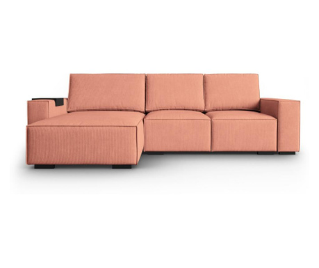 Rozkładana dwustronna lewa sofa narożna Ballo