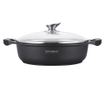 Cratita marmorata cu capac 26 cm, 3 litri, RL-BR26cm Royalty Line