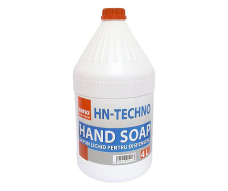 Sapun lichid, Sano pentru dispensere, HN Techno Soap, Roz, 4L