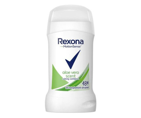 Deodorant antiperspirant stick Rexona Aloe Vera pentru femei, 40 ml
