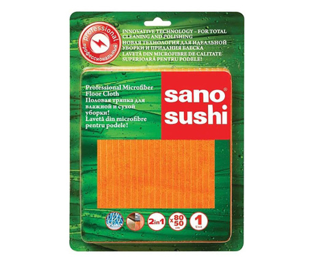 Laveta microfibra pentru pardoseala Sano Sushi