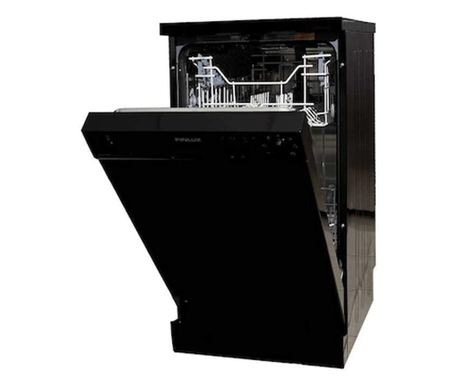 Masina de spalat vase Finlux DFX 4560A BK, 10 Seturi, 6 Programe, Clasa A+, 45 cm, Neagra