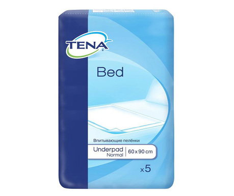 Aleze / Protectii pentru pat TENA Bed Normal, 60 x 90 cm, 5 buc