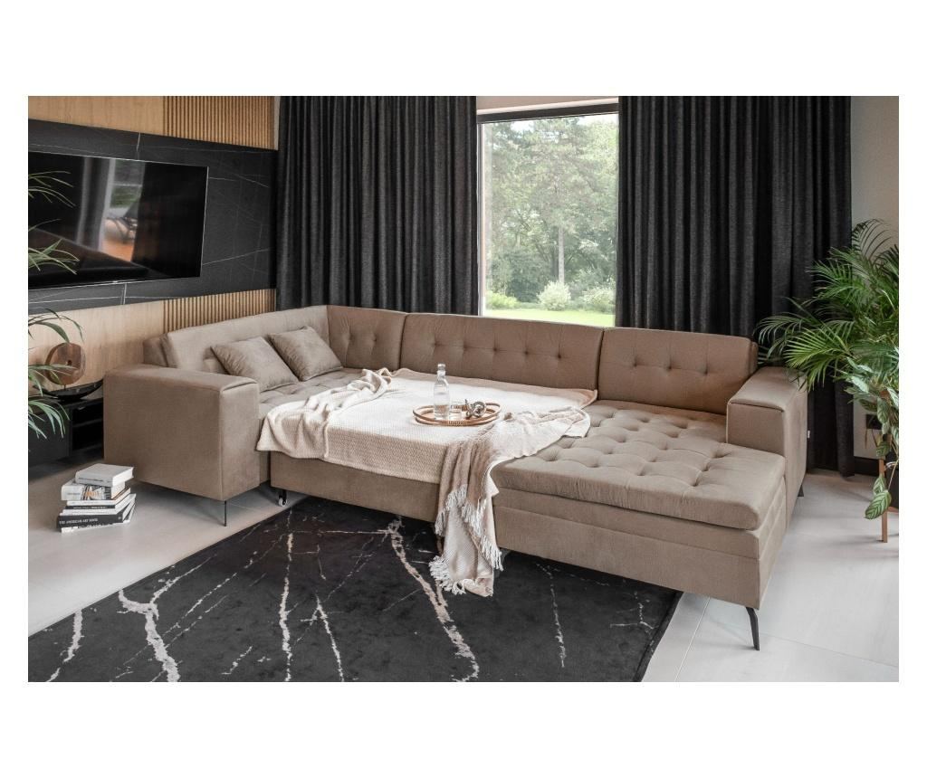 Kutna sofa na razvlačenje u obliku slova U Montez - 4