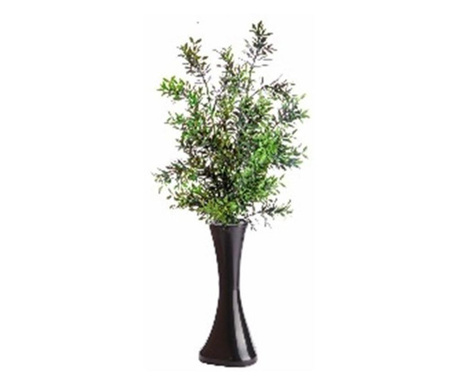 Planta decorativa artificiala, vaza cu flori, 60 cm, GLN 417H