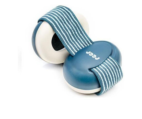 Шумопотискащи слушалки за бебета, осигуряват защита на слуха, SNR 25, синьо, 12+ месеца, Reer SilentGuard Baby Boy 53063