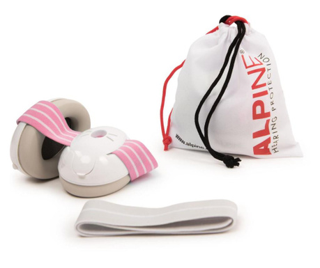 Антифонични слушалки за бебе ALPINE MCT Baby Pink ALP24951