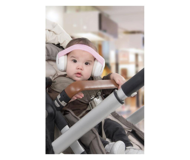 Antifónikus fejhallgató babáknak ALPINE MCT Baby Pink ALP24951