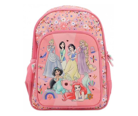 Ергономична ученическа чанта за момичета 0-1 клас, Princess Pastel, розова, Pigna, PSRS2142-2