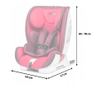Autósülés 9-36 kg ISOFIX MCT Reno - piros
