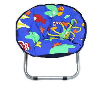 Сгъваем детски стол за къмпинг, CH260, с многоцветен дизайн