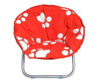 Сгъваем детски стол за къмпинг, CH260, с червен дизайн