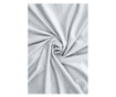 2 bársonyfüggöny készlet, gyöngyszürke, rejansával, félátlátszatlan, 140x250 cm