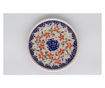 Farfurie rotunda mica floral heaven, ceramica, pigmenti si glazura ecologice smaltuita, pictata manual, 13.8 cm
