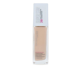 Alapozó, Maybelline, Super Stay 24H Full Coverage, 02 Naked Ivory, 30 ml